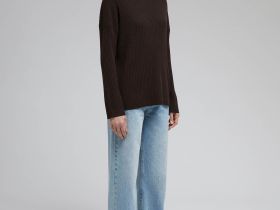 Свитер с шерстью и кашемиром