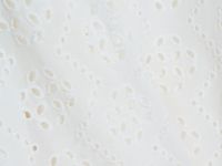 Текстильные брюки для девочек, Белый