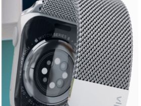 Ремешок VLP для Apple Watch 42–45 мм Серебристый