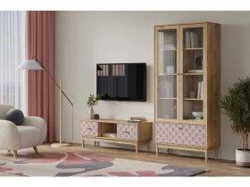 Витрина Тайрон 2-92x200 Рассвет ​