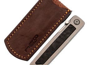 Складной нож Mr.Blade Style stonewashed сталь N690, рукоять Grey Titanium