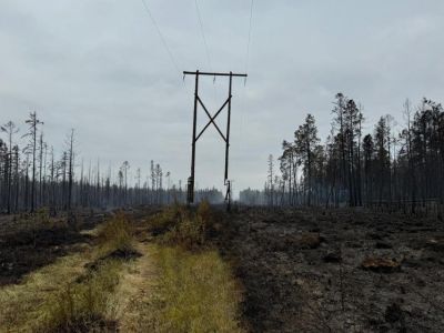Прерванное из-за пожара электроснабжение в селах Вилюйского района восстановят по временной схеме