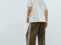 Футболка из хлопка с принтом, Белый