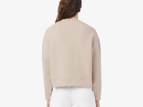 Женская двусторонняя толстовка Lacoste оверсайз