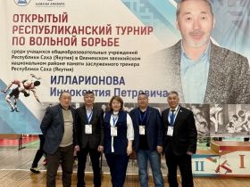 В Оленьке прошел республиканский турнир для юных борцов, посвященный памяти тренера