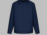 Утепленная куртка с отложным воротником