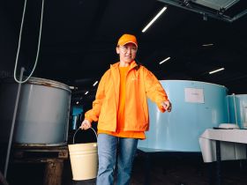 «Полиметалл» выпустил в Лену 40 000 мальков краснокнижного сибирского осетра