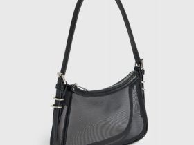 Сумка из сетки для девочек, Черный