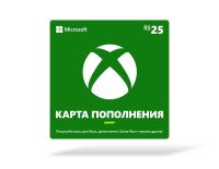 Карта оплаты Xbox 25 BRL [Цифровая версия] (BR)