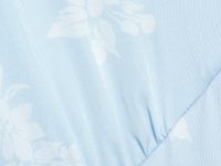 Платье миди с принтом, Голубой