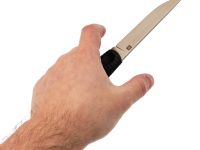 Нож Hot Knife North S, сталь 9Cr18MoV, рукоять santoprene