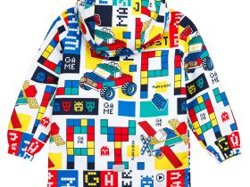 Куртка текстильная с полиуретановым покрытием для мальчиков (ветровка)