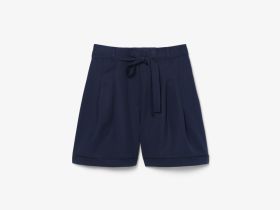 Женские шорты Lacoste из смеси льна