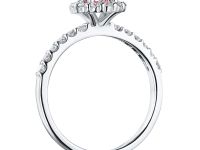 Кольцо из белого золота э4012кц06165200_pink