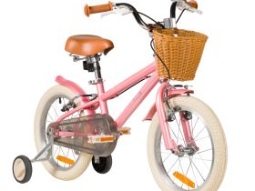 Детский велосипед Novatrack Adele 16, год 2026, цвет Розовый