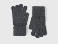 Вязаные перчатки, Серый