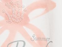 Футболка с принтом для девочек, Белый