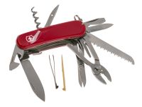 Нож перочинный Victorinox Evolution S52, сталь X50CrMoV15, рукоять нейлон, красный
