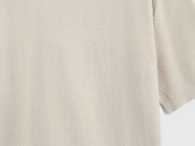 Футболка из текстурной ткани, Бежевый