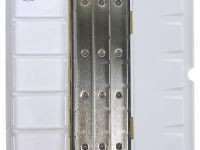 Пенал для акварели металлический Гамма, 21 кювета, золото