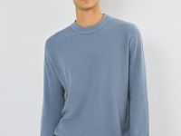 Текстурный джемпер, Голубой