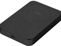 Внешний аккумулятор uBear Slide Magnetic, 10000mAh, Qi2 черный