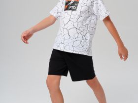 Комплект трикотажный для мальчиков: фуфайка (футболка), шорты