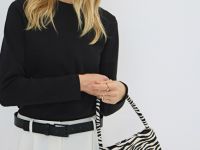 Базовый лонгслив, Черный