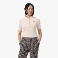 Женское хлопковое поло Lacoste