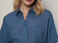 Платье миди на пуговицах с поясом