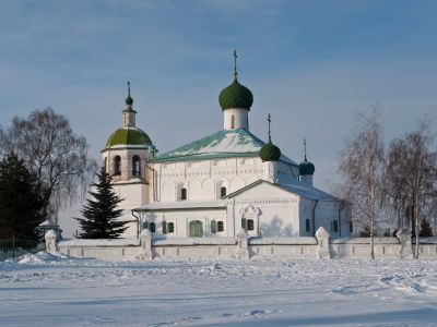 Церковь Ильинская за рекой Волгой