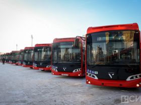 50 новых автобусов начнут курсировать по Якутску