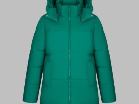 Пуховик с натуральным пухом