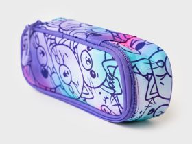 Пенал текстильный для девочек