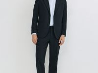 Однобортный пиджак, Черный