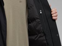 Утепленная куртка с капюшоном