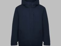 Утепленная куртка с капюшоном