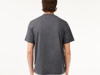 Мужская хлопковая Футболка Lacoste с коротким рукавом