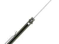 Складной нож SRM 221X-GP blackwash сталь 14C28N, рукоять OD Green G10