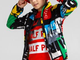 Толстовка из флиса на молнии для мальчика