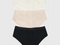 Трусы для девочек, 3 шт., Бежевый