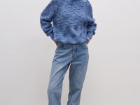 Джемпер свободного силуэта из хлопка