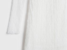 Кружевное платье для девочек, Белый