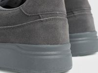 Кеды из натуральной замши, Серый
