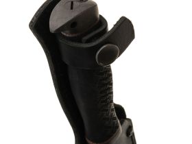 Тактический нож Пограничник, сталь 65Г, резина