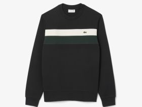 Мужской флисовый свитшот Lacoste стандартного кроя