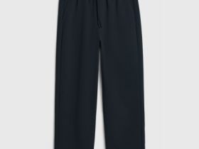 Широкие брюки на кулиске, Черный