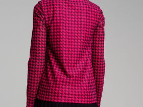 Фуфайка трикотажная для девочек (футболка с длинными рукавами)