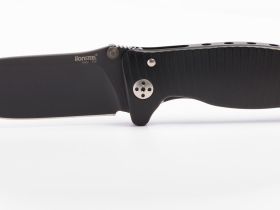 Нож складной LionSteel SR1 PVD, сталь Sleipner, рукоять титан