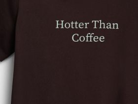 Футболка с принтом, Коричневый